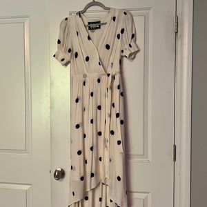 Worn Once- beautiful Maeve polka dot dress with pockets from Anthropologie